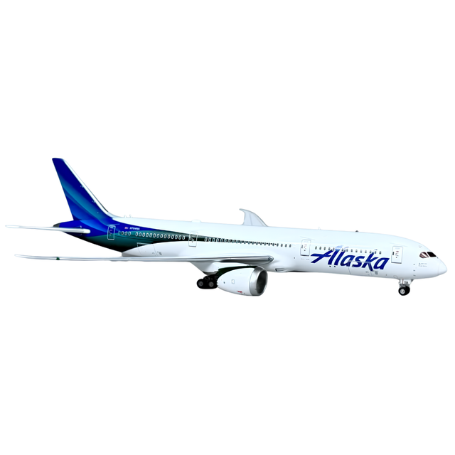 Aviation400 Alaska Airlines Boeing 787-9 Dreamliner N784HA (detachable gear) 1/400 Aircraft Scale Model