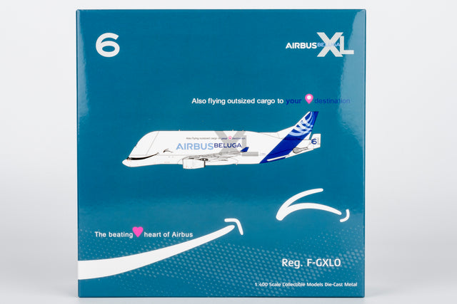 NG Models Airbus Transport International A330-743L Beluga XL F-GXLO #6 1/400 Aircraft Scale Model