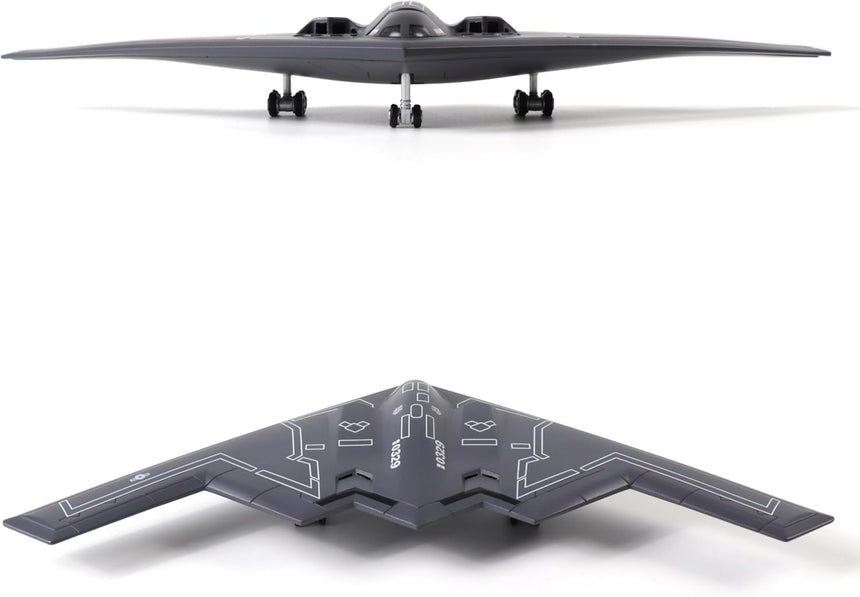 USAF Northrop Grumman B-2A Spirit Stealth Bomber 1/200 Aircraft Scale Model with Stand