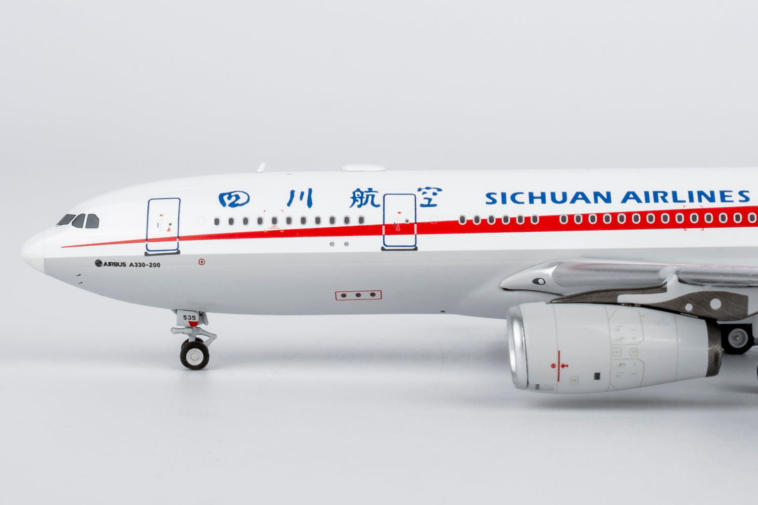 NG Models Sichuan Airlines Airbus A330-200 B-6535 1/400 Aircraft Scale Model