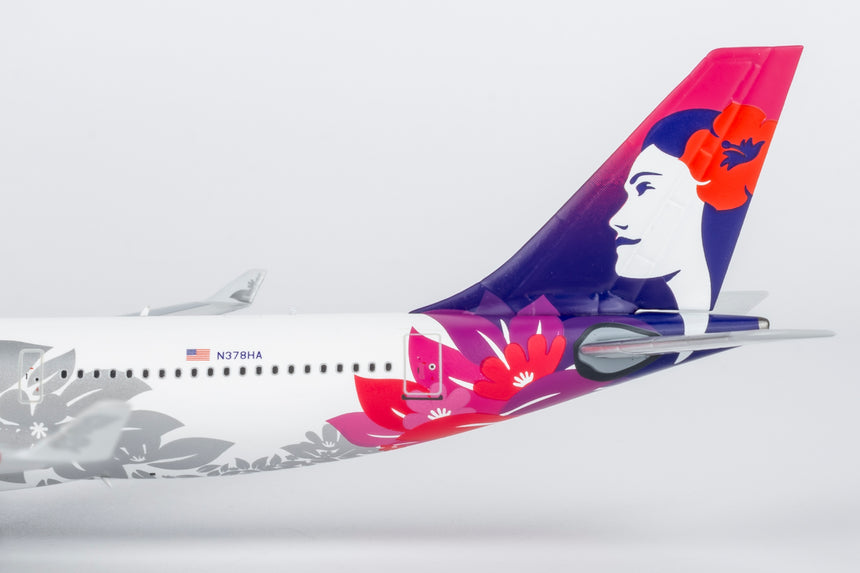 NG Models Hawaiian Airlines Airbus A330-200 N378HA 1/400 Aircraft Scale Model