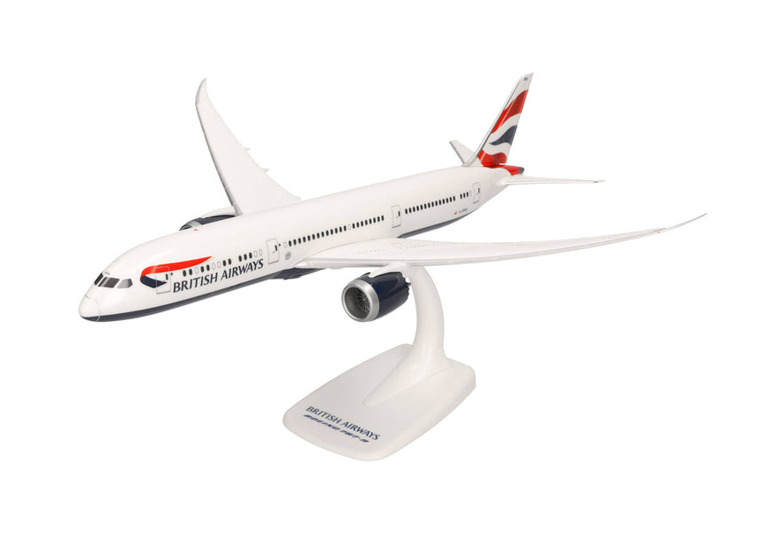 Herpa British Airways Boeing 787-9 Dreamliner - G-ZBKA Model 1/200 Aircraft Scale Model