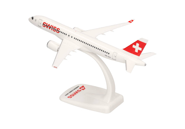 Herpa Swiss International Air Lines Airbus A220-300 – HB-JCQ 1/200 Aircraft Scale Model