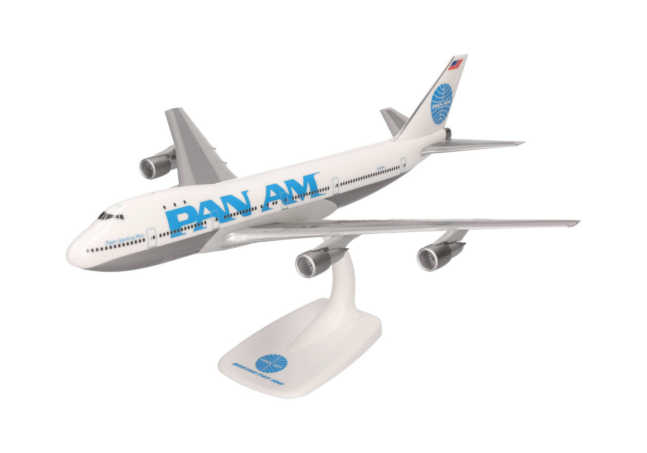 Herpa Pan Am Boeing 747-100 N741PA Snap-fit 1/250 Scale