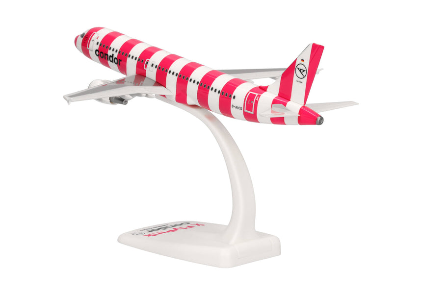 Herpa Snapfit Condor Airbus A320 "FlyPink Plane" - D-AICS 1/200 Aircraft Scale Model