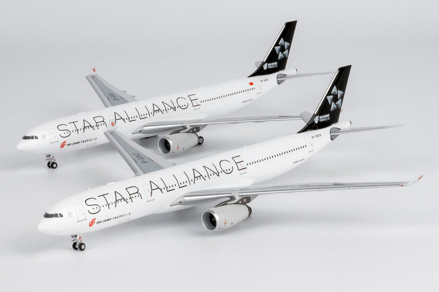 NG Models Air China Star Alliance Airbus A330-300 B-5912 1/400 Aircraft Scale Model