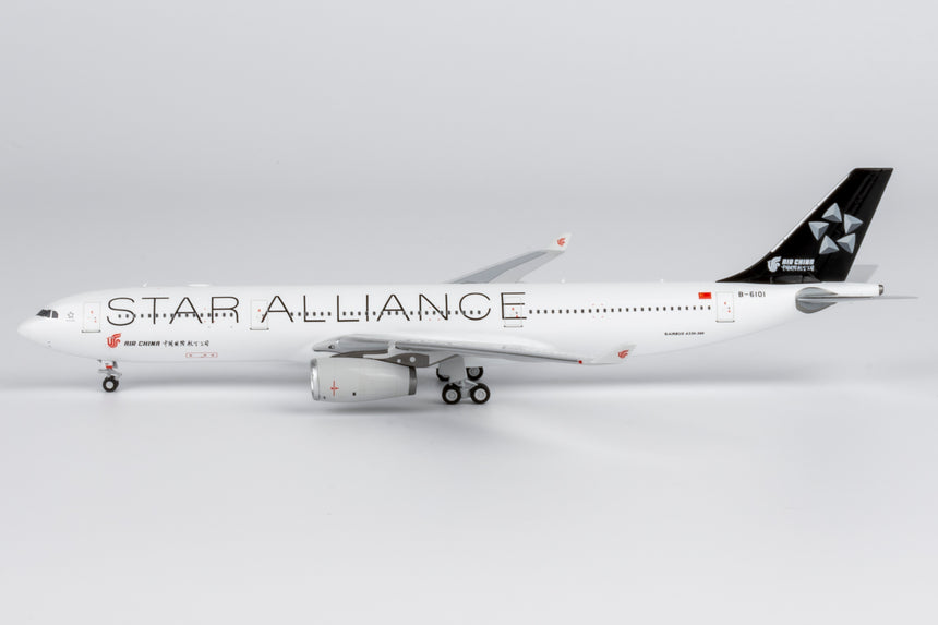 NG Models Air China Star Alliance Airbus A330-300 B-6101 1/400 Aircraft Scale Model
