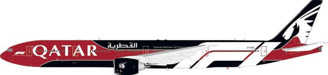 Aviation400 Qatar Airways Boeing 777-3DZER A7-BEG (detachable gear) 1/400 Aircraft Scale Model