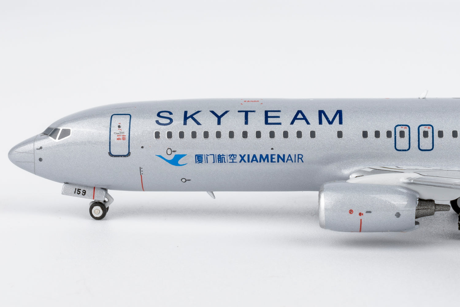 NG Models Xiamen Airlines "Skyteam" livery Boeing 737-800/w B-5159 1/400 Aircraft Scale Model