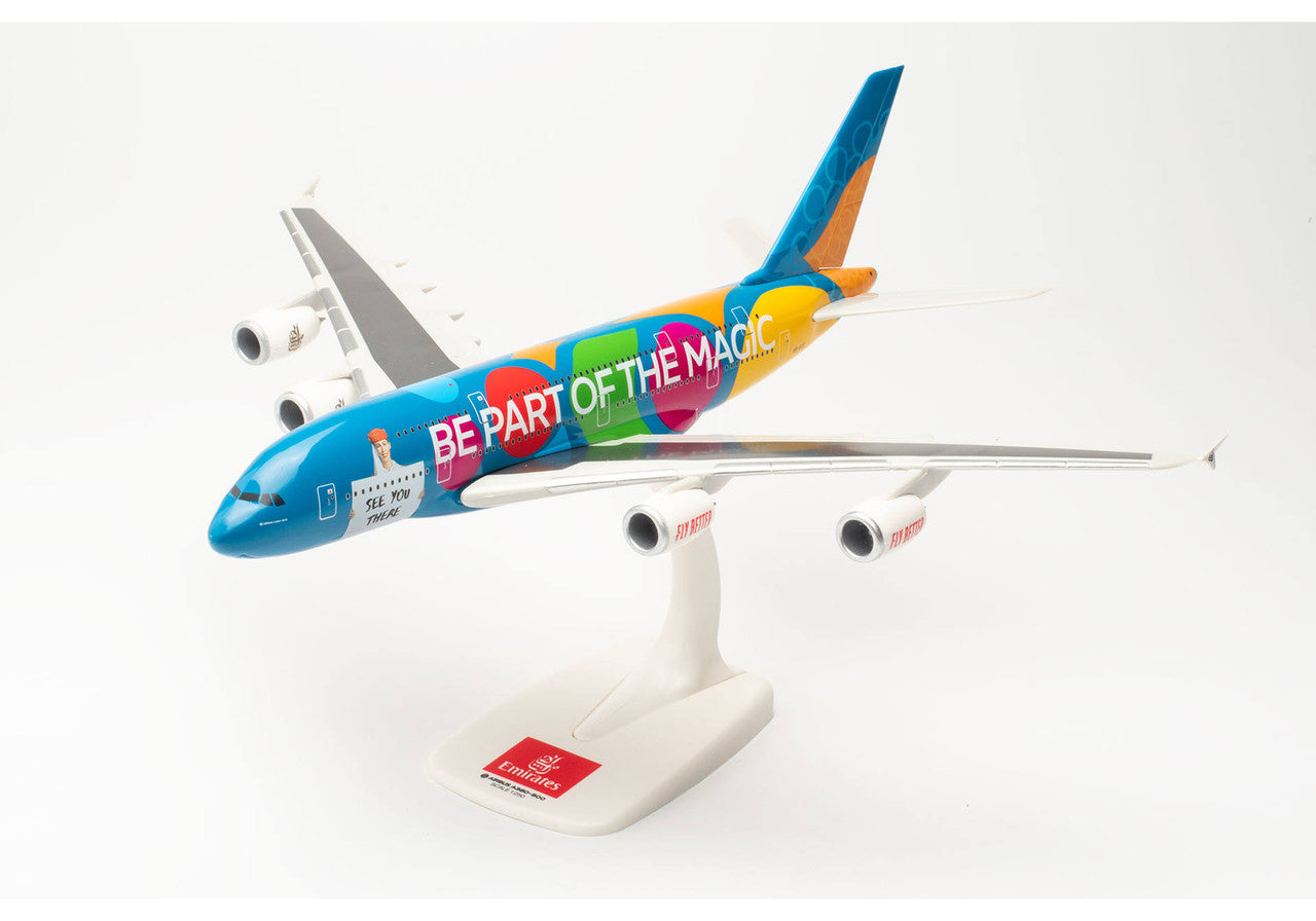 Herpa Emirates Airbus A380 “Destination Dubai / Magic” – A6-EOT 1/250 Aircraft Scale Model