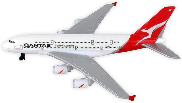 Qantas Airbus A380 Airplane Model Toy