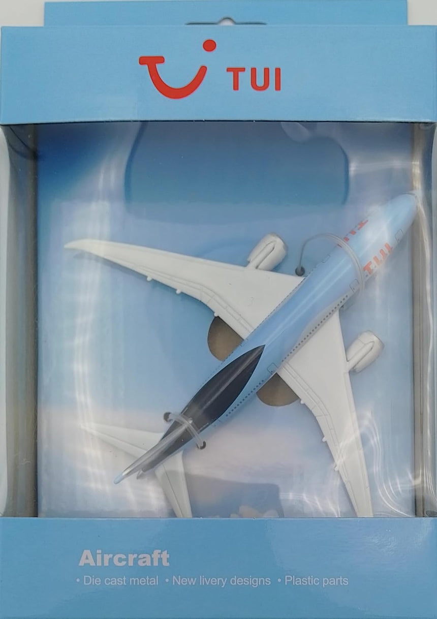 TUI Boeing 787 Dreamliner Airplane Model Toy