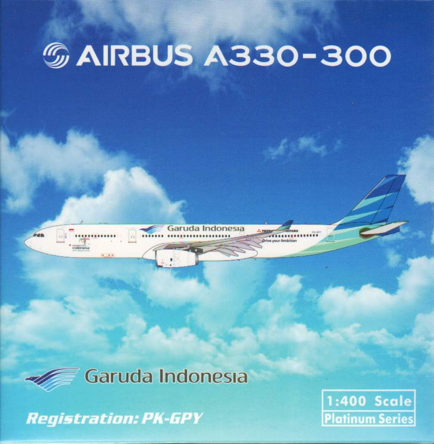 Phoenix Garuda Indonesia Airbus A330-300 PK-GPY 1/400 Aircraft Scale Model