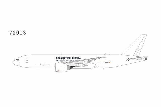 NG Models Lufthansa Cargo Boeing 777F D-ALFJ 1/400 Aircraft Scale Model