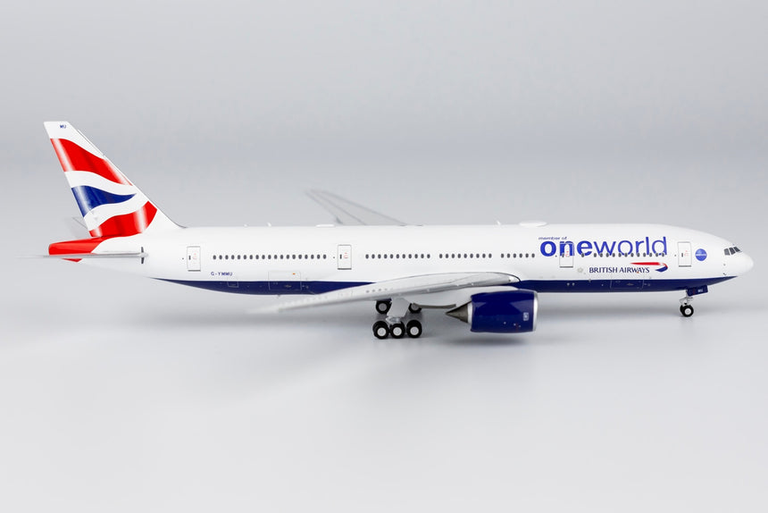 NG Models British Airways Boeing 777-200ER G-YMMU One World 1/400 NG72036