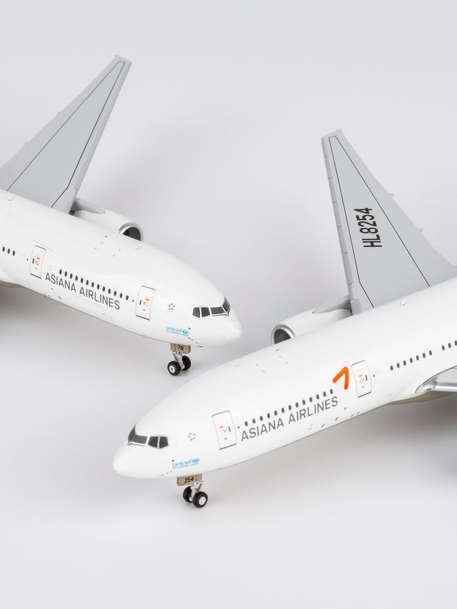 NG Models Asiana Airlines Boeing 777-200ER HL8254 1/400 Aircraft Scale Model