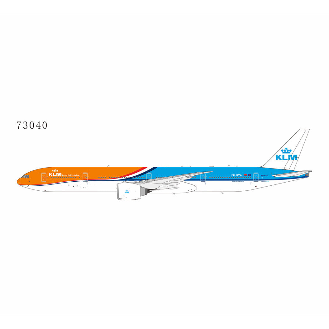 NG Models KLM Royal Dutch Airlines Boeing 777-300ER PH-BVA revised OrangePride cs 1/400 73040