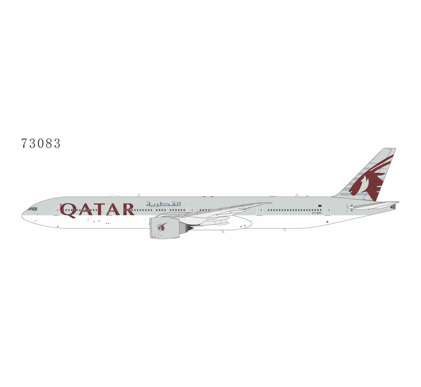 NG Models Qatar Airways Boeing 777-300ER A7-BAV 1/400 Aircraft Scale Model