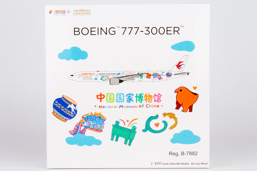 NG Models China Eastern Airlines Boeing 777-300ER B-7882 1/400 Aircraft Scale Model
