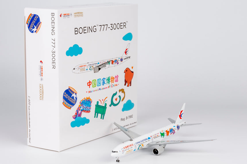 NG Models China Eastern Airlines Boeing 777-300ER B-7882 1/400 Aircraft Scale Model