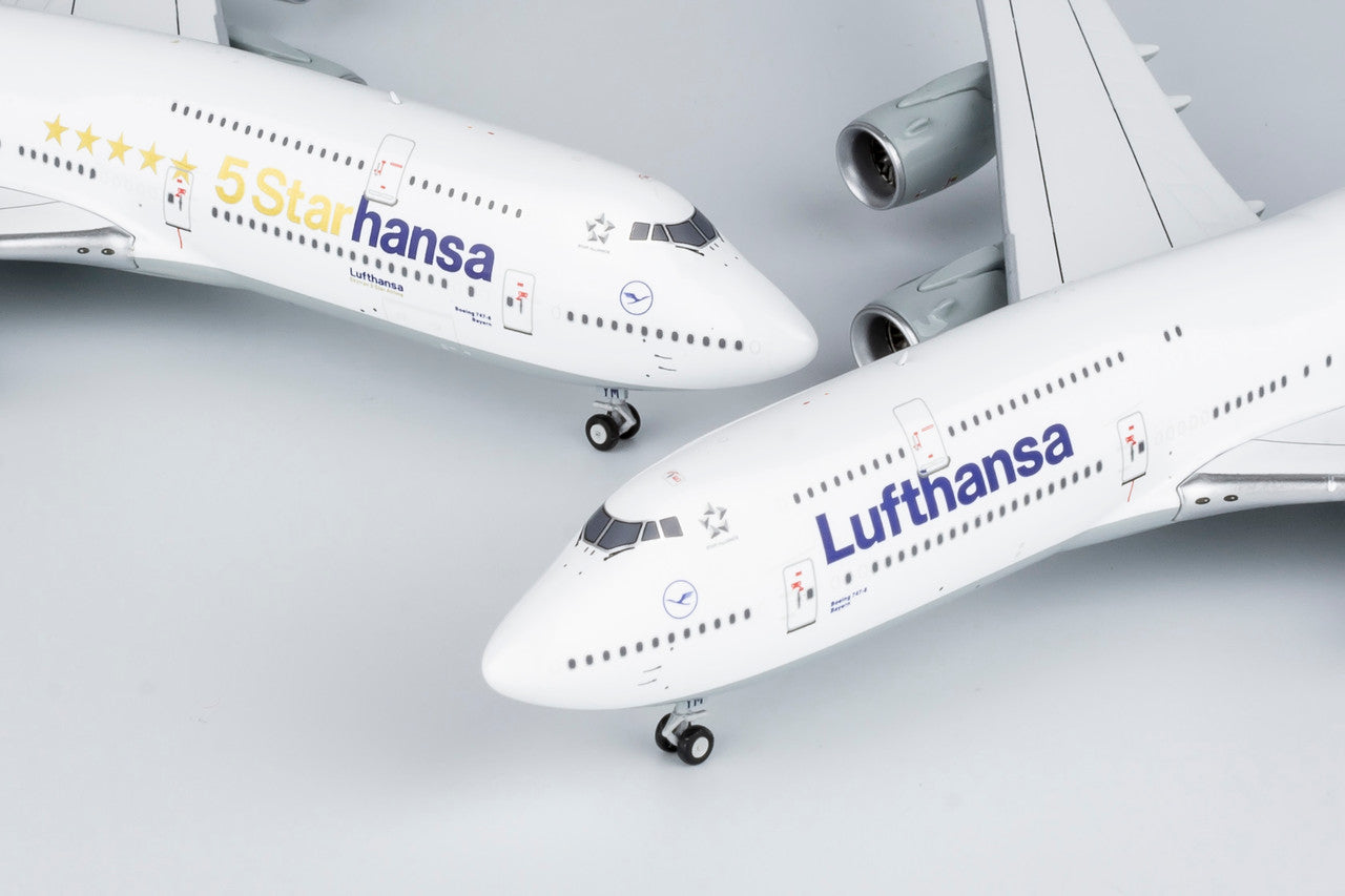 NG Model Lufthansa Boeing 747-8 D-ABYM(5 Starhansa titles) 1/400 Scale