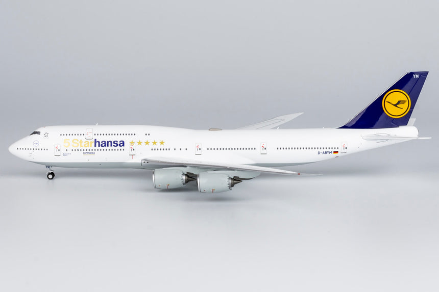 NG Model Lufthansa Boeing 747-8 D-ABYM(5 Starhansa titles) 1/400 Scale