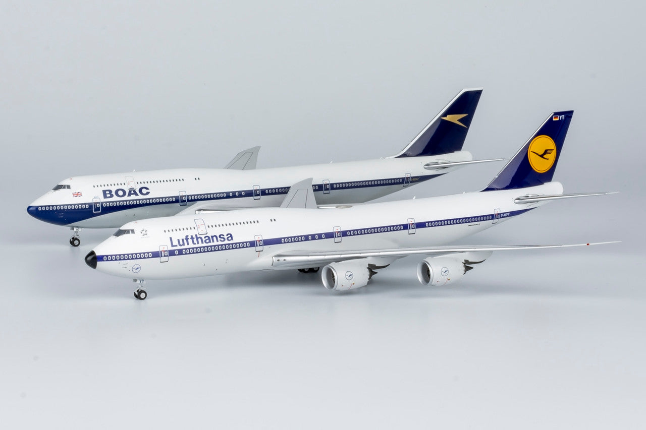 NG Models Lufthansa Boeing 747-8-D-ABYT retro colors (ULTIMATE COLLECTION) 1/400 Scale