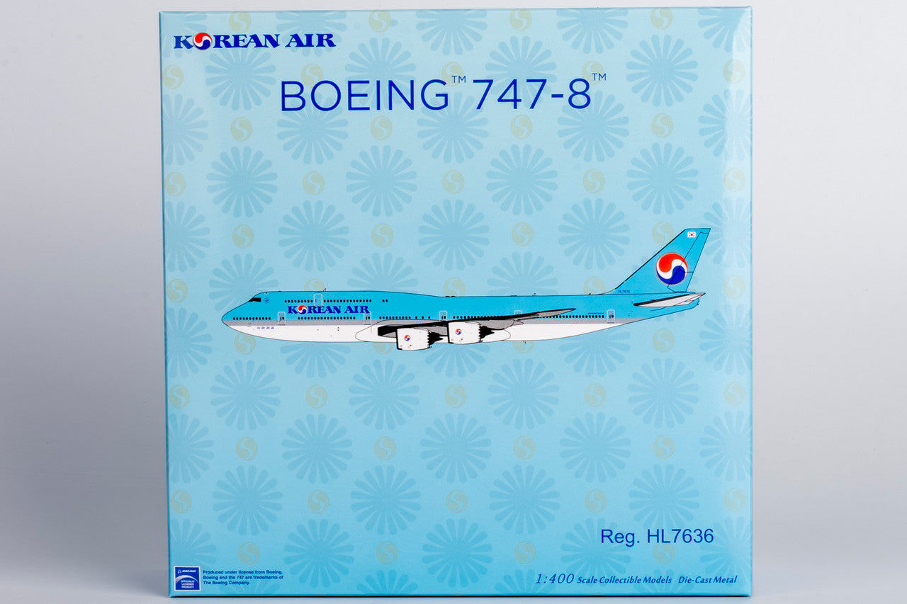 NG Models Korean Air Boeing 747-8 HL7636 1/400 Scale