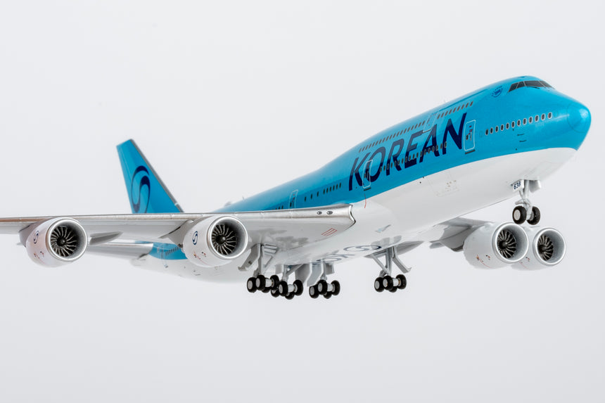 NG Models Korean Air (2025's livery) Boeing 747-8 HL7638 1/400 Aircraft Scale Model