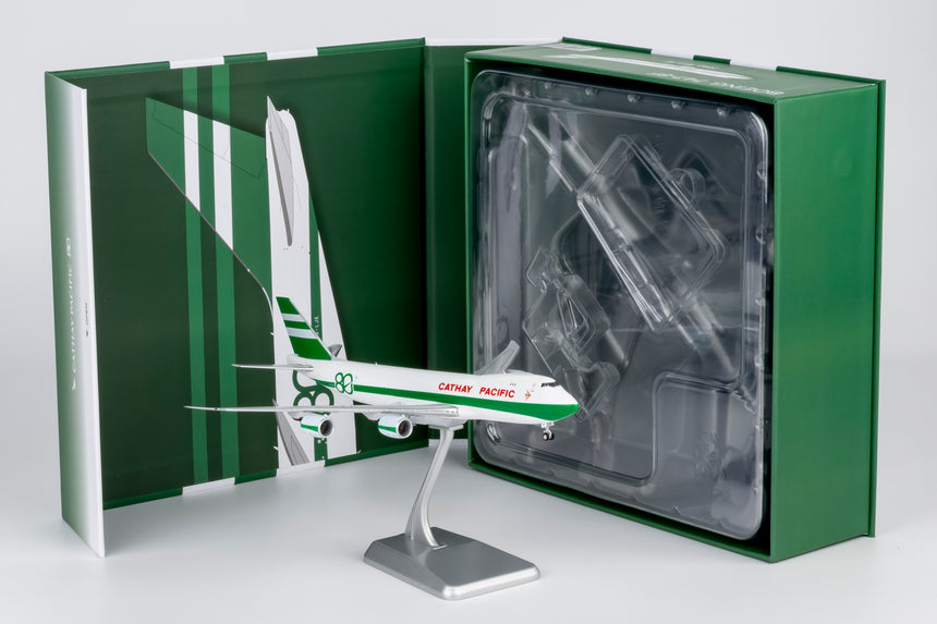 NG Models Cathay Pacific Airways Boeing 747-8F B-LJE (80 Years Anniversary Retro Livery) (Ultimate) 1/400 Aircraft Scale Model