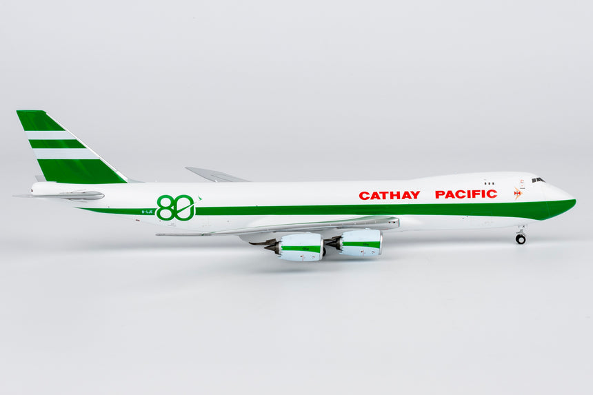 NG Models Cathay Pacific Airways Boeing 747-8F B-LJE (80 Years Anniversary Retro Livery) (Ultimate) 1/400 Aircraft Scale Model