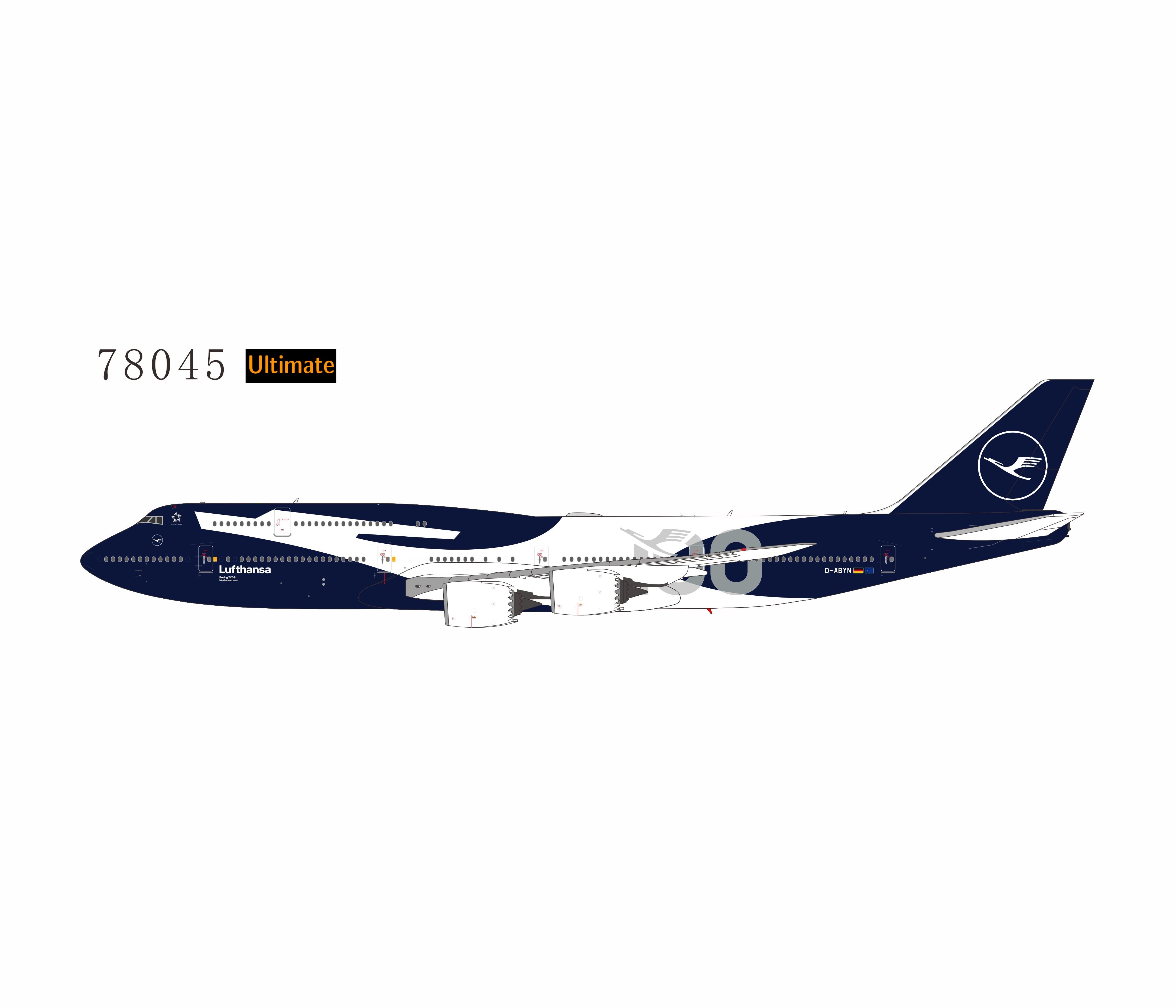 NG Models Lufthansa 747-8i D-ABYN 100 Years Anniversary; (Ultimate NG Models Lufthansa 747-8i D-ABYN 100 Years Anniversary; (Ultimate