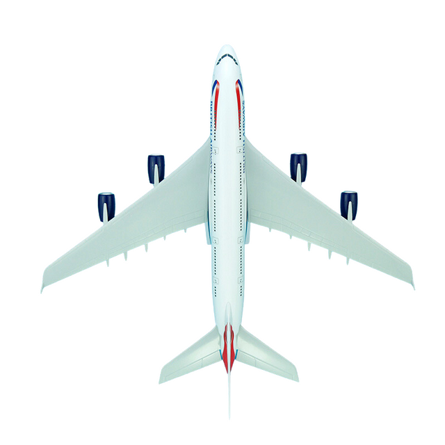 AeroClix British Airways Airbus A380-800 G-XLEL 1/200 Aircraft Scale Model