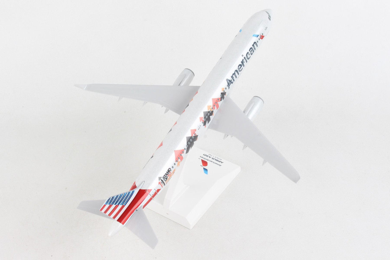 SkyMarks American Airlines Airbus A321 'Stand Up to Cancer' N162AA 1/150 SKR1061