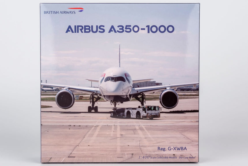 NG Models British Airways Airbus A350-1000 G-XWBA 1/400 Aircraft Scale Model