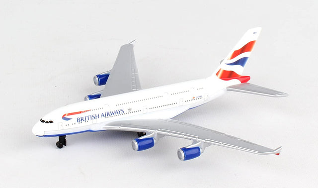 British Airways Airbus A380 Airplane Model Toy