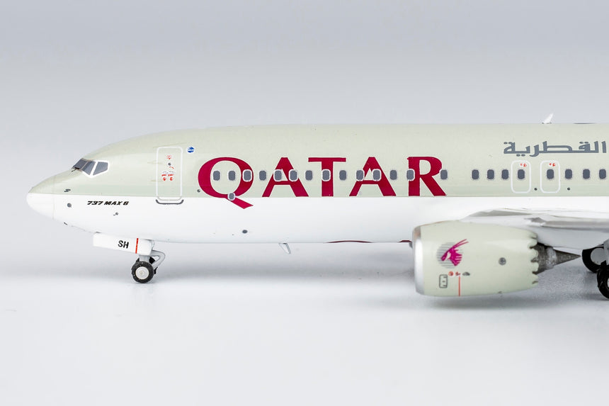 NG Model Qatar Airways Boeing 737 MAX 8 A7-BSH 1/400 Scale