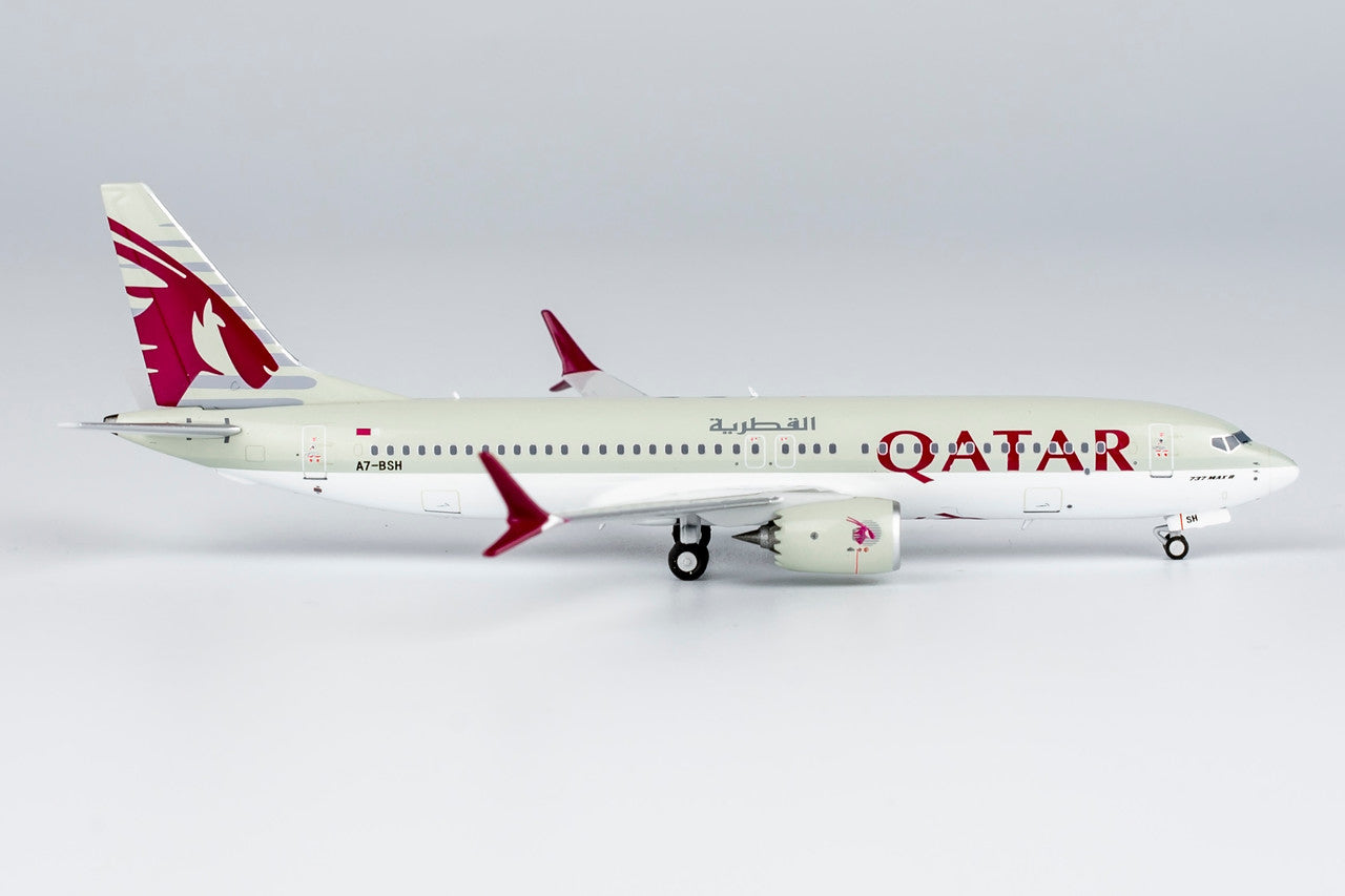 NG Model Qatar Airways Boeing 737 MAX 8 A7-BSH 1/400 Scale