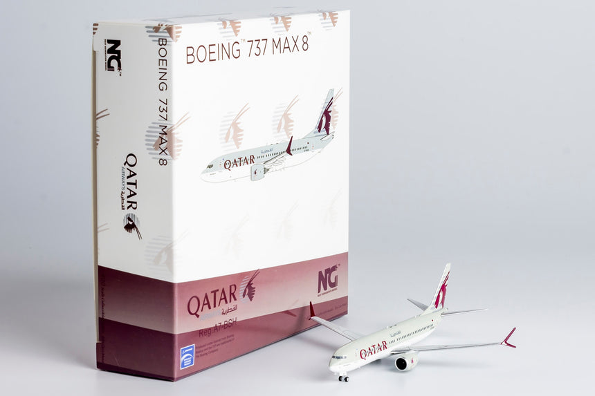 NG Model Qatar Airways Boeing 737 MAX 8 A7-BSH 1/400 Scale