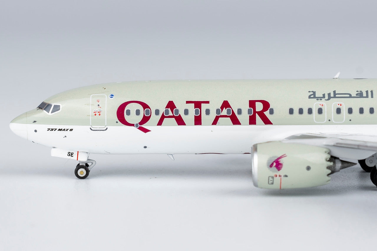 NG Model Qatar Airways Boeing 737 MAX 8 A7-BSE 1/400 88019