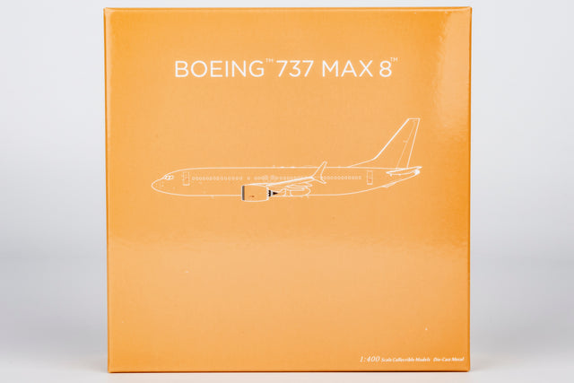 NG Models Blank Model Boeing 737 MAX 8 1/400 Aircraft Scale Model