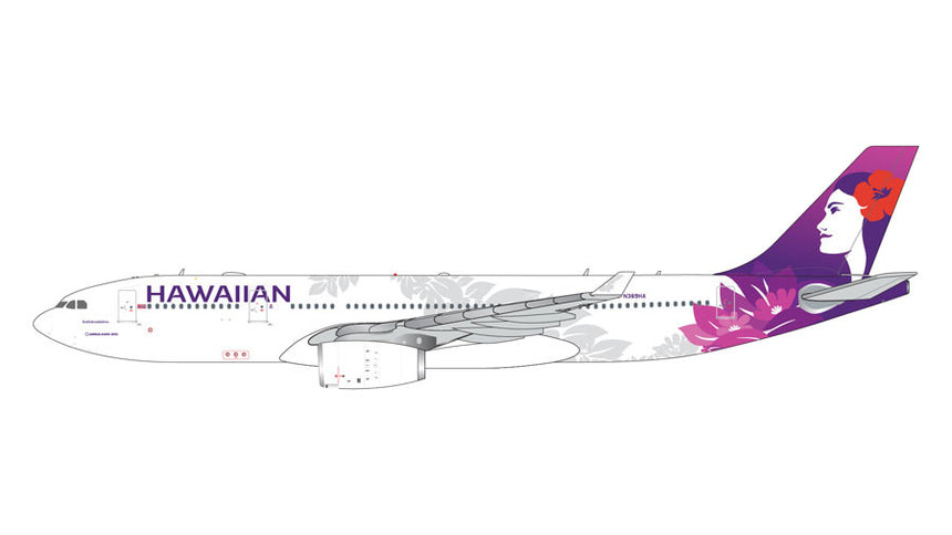 GeminiJets Hawaiian Airlines Airbus A330-200 N389HA 1/400 Scale