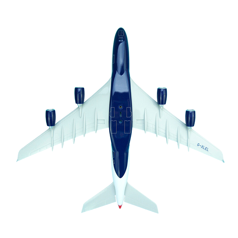 AeroClix British Airways Airbus A380-800 G-XLEL 1/200 Aircraft Scale Model