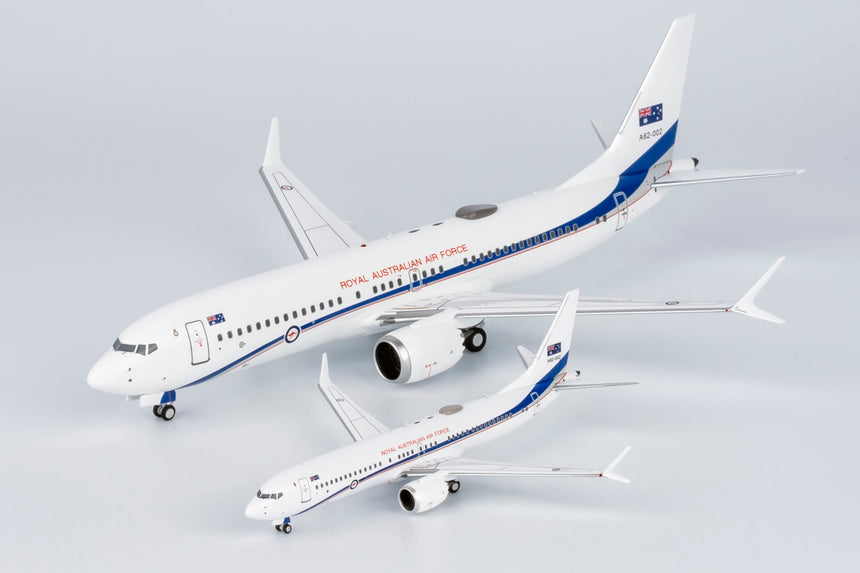 NG Models Royal Australian Air Force (RAAF) BBJ 737 MAX A62-002 1/400 Aircraft Scale Model