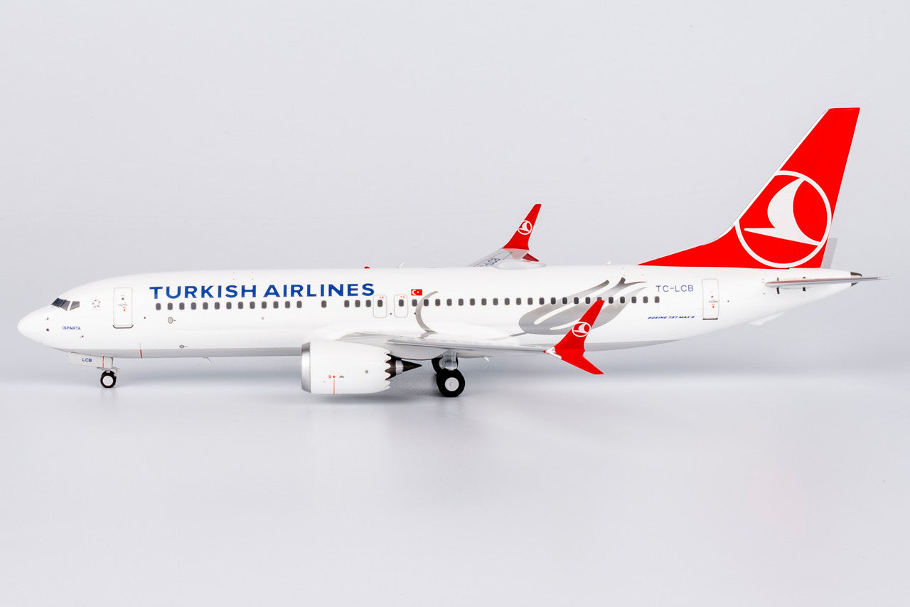 NG Models Turkish Airlines “Isparta” Boeing 737 MAX 8 TC-LCB 1/200 Scale