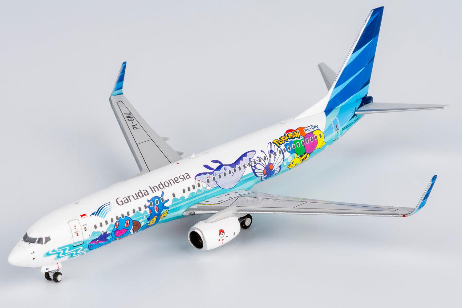 NG Models Garuda Indonesia Boeing 737-800/w PK-GMU 1/400 Aircraft Scale Model