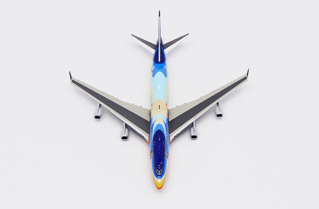JC Wings Singapore Airlines Boeing 747-400 (9V-SPK) "Tropical" 1/400 Aircraft Scale Model