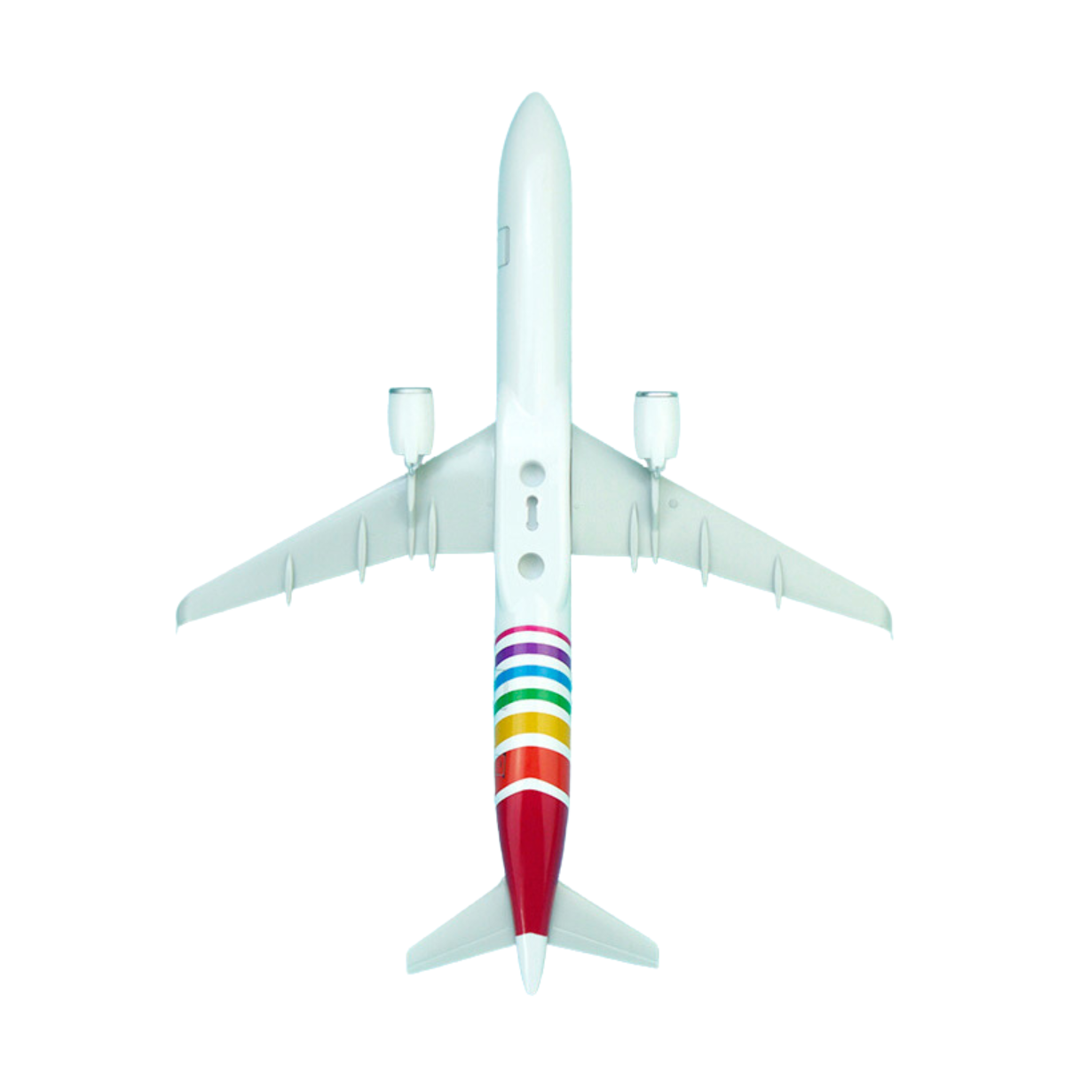 AeroClix Happy Birthday Airbus A321 1/200 Aircraft Scale Model