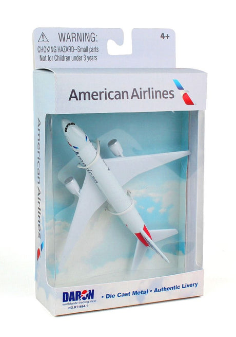 American Airlines Airplane Model Toy