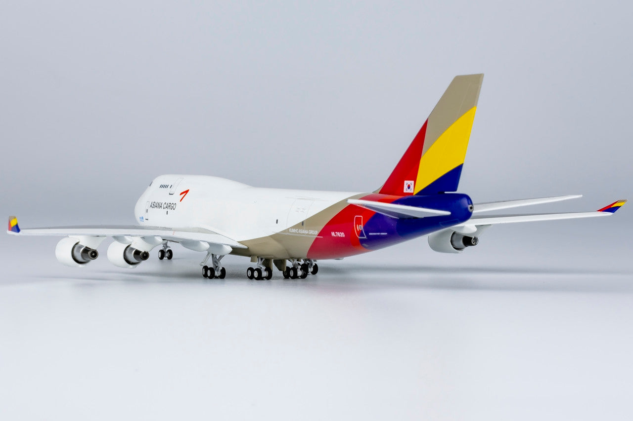 NG Models Asiana Cargo Boeing B747-400BDSF HL7620 Lite Edition 1/400 Scale
